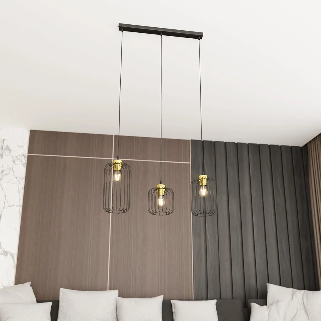 Hanglamp Meernis Zwart Ø16 cm - Afbeelding 4