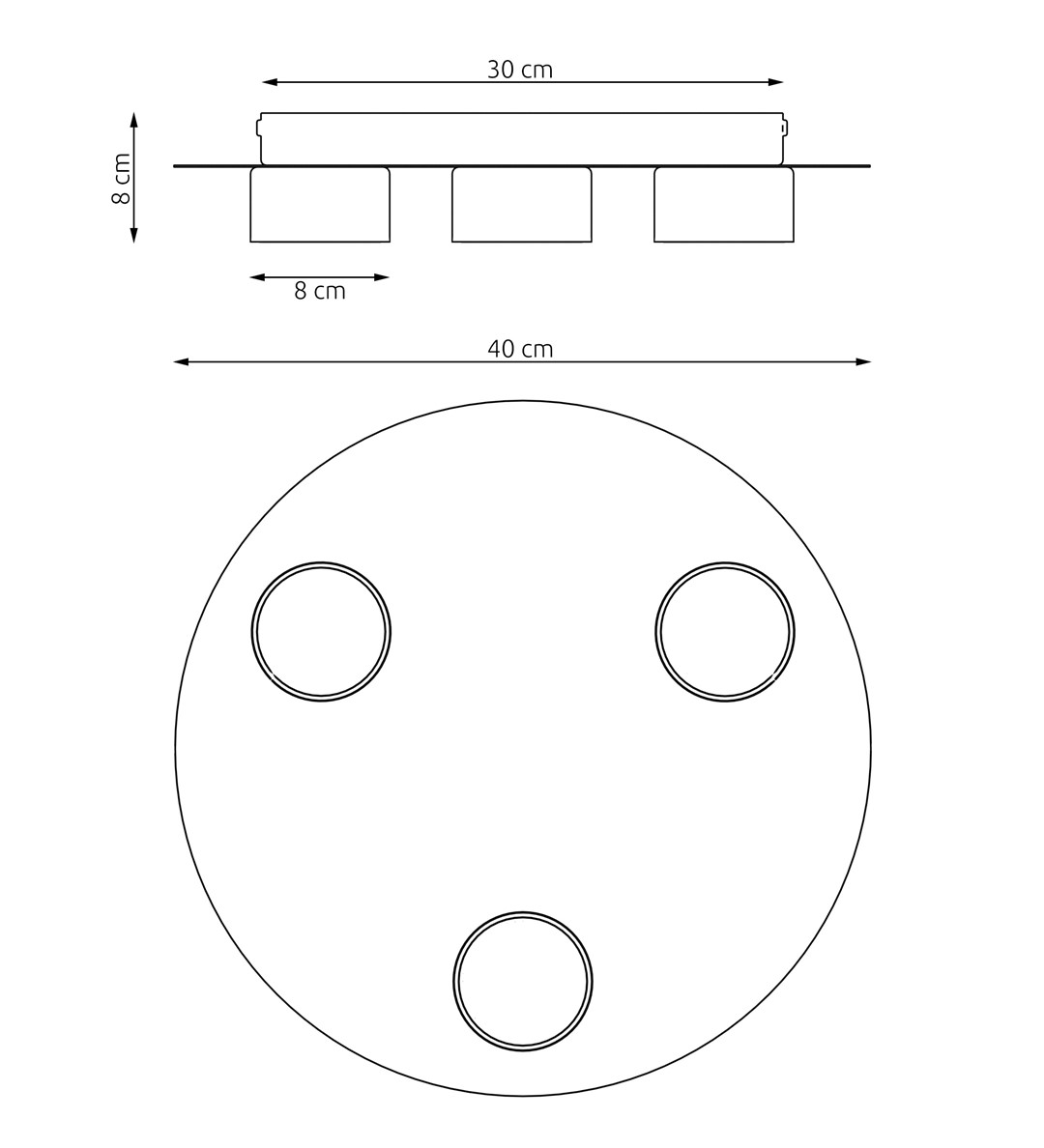 Plafondlamp Lurnane Zwart - Afbeelding 5