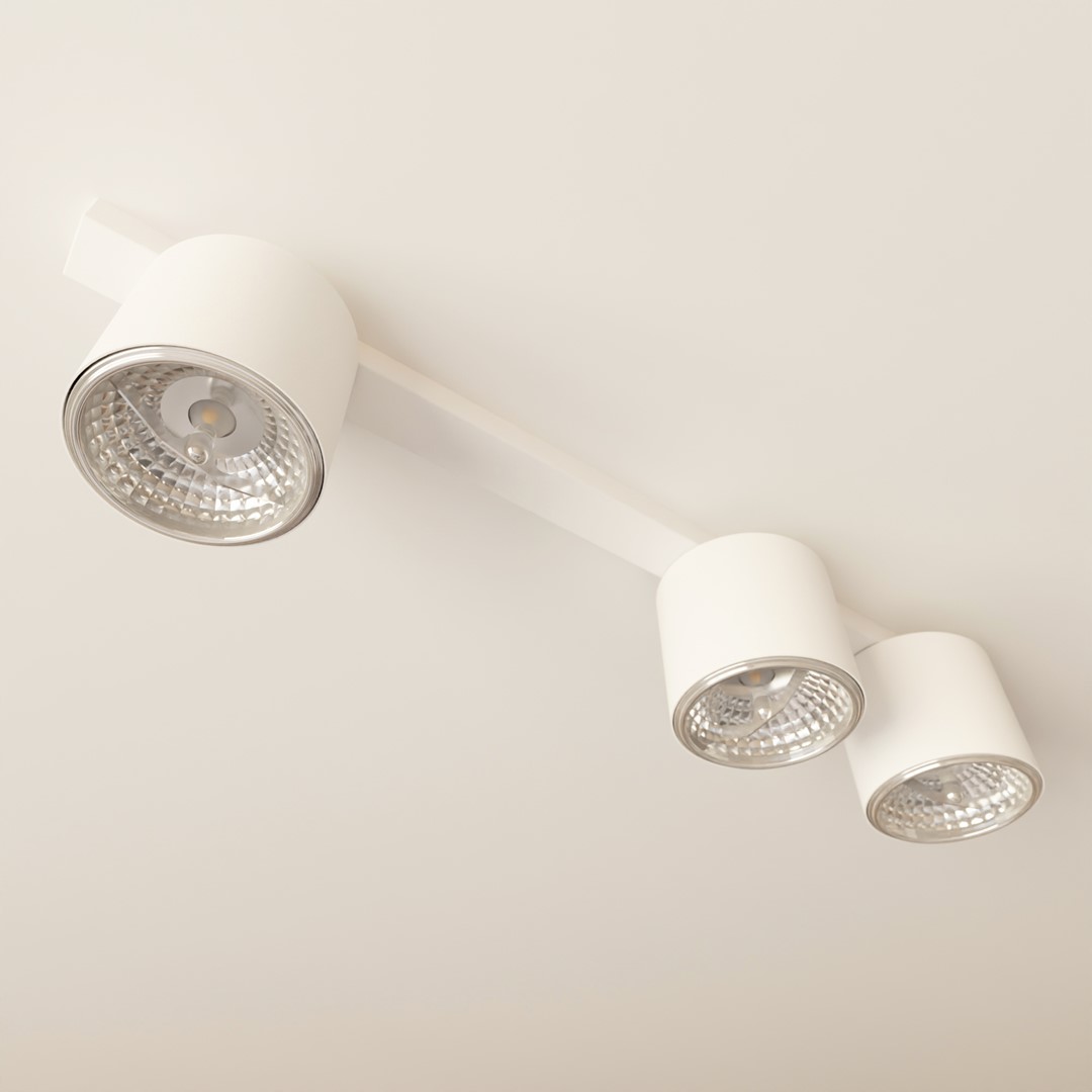 Plafondlamp Silvio Wit - Afbeelding 5