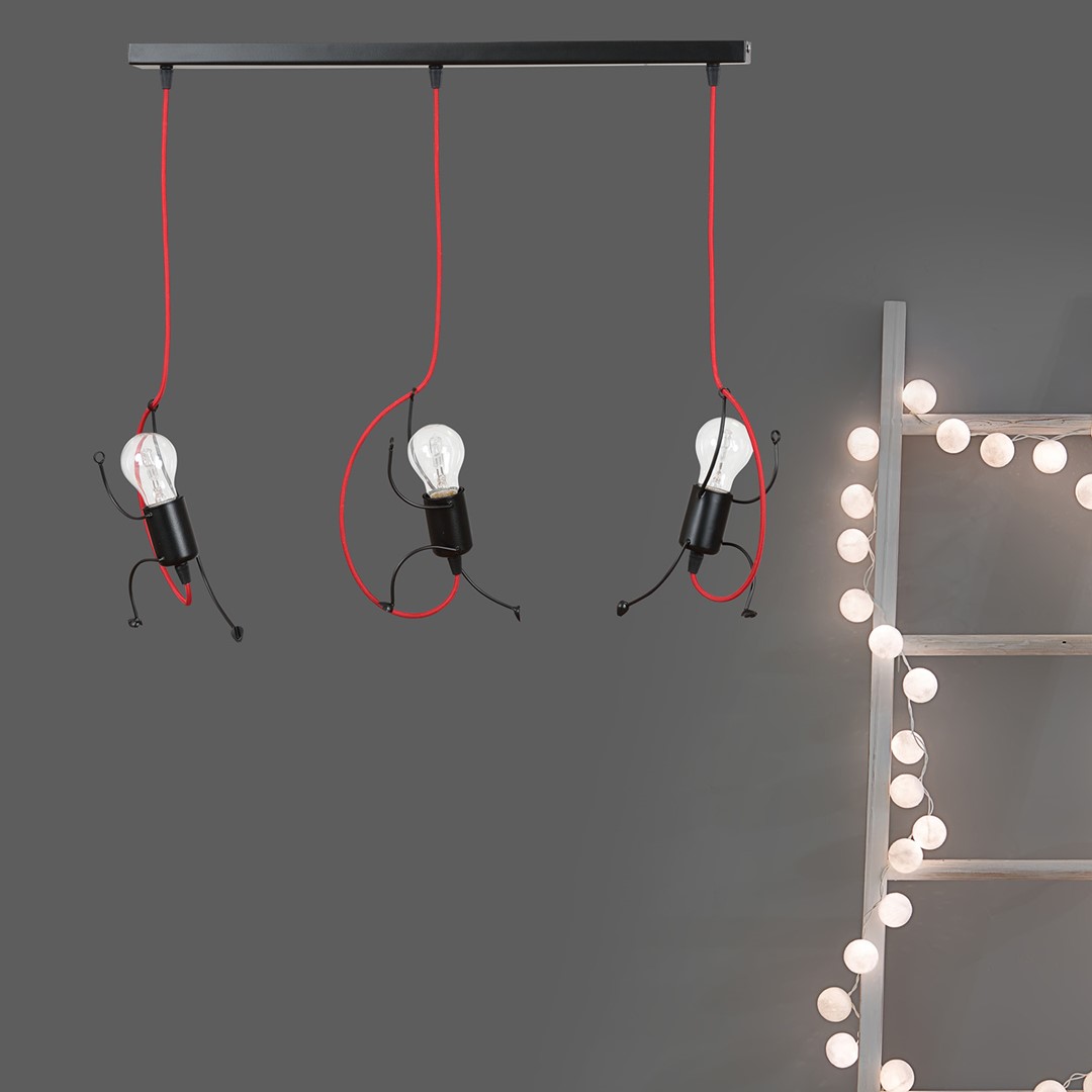 Hanglamp Tientun Zwart - Afbeelding 5