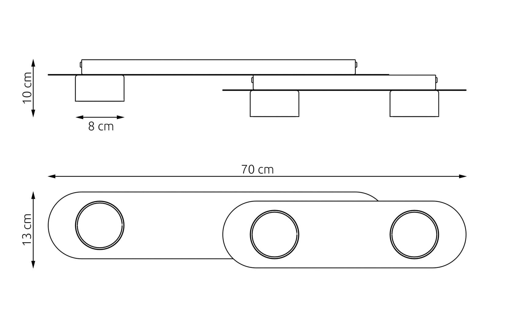 Plafondlamp Pimek Zwart - Afbeelding 5