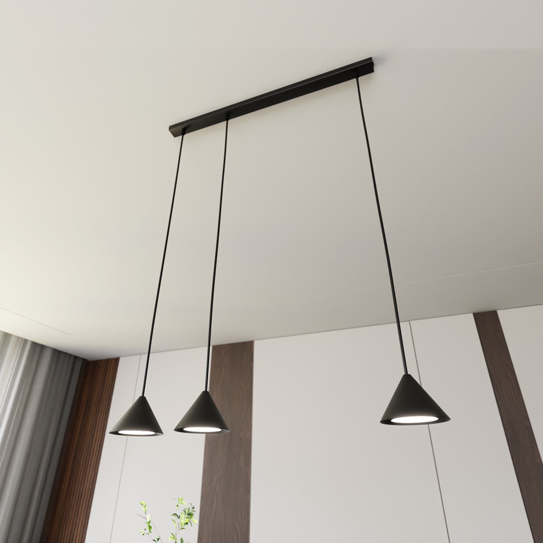 Hanglamp Faubero Zwart - Afbeelding 5
