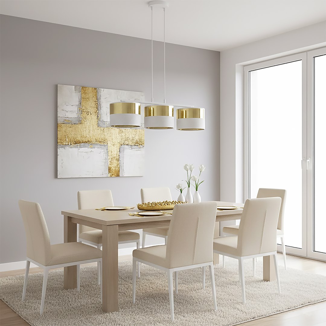 Hanglamp Traarnond Wit Ø20 cm - Afbeelding 5