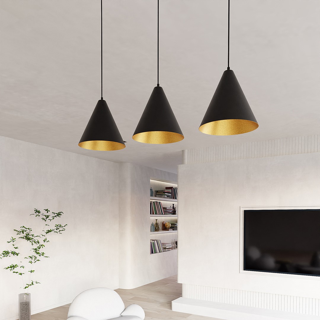 Hanglamp Groomman Zwart Ø23,5 cm - Afbeelding 5