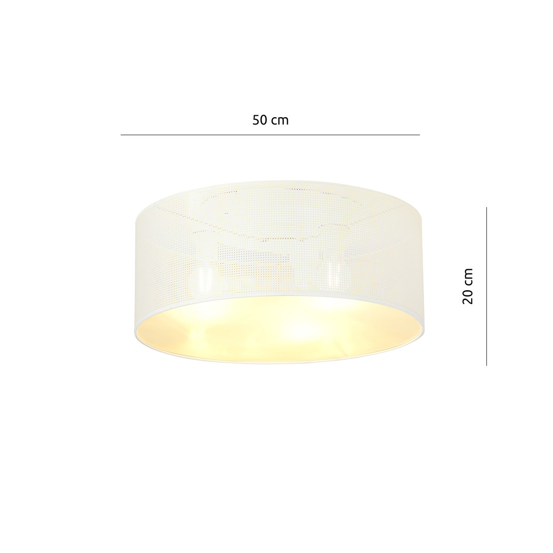 Plafondlamp Numi Zwart Ø50 cm - Afbeelding 5