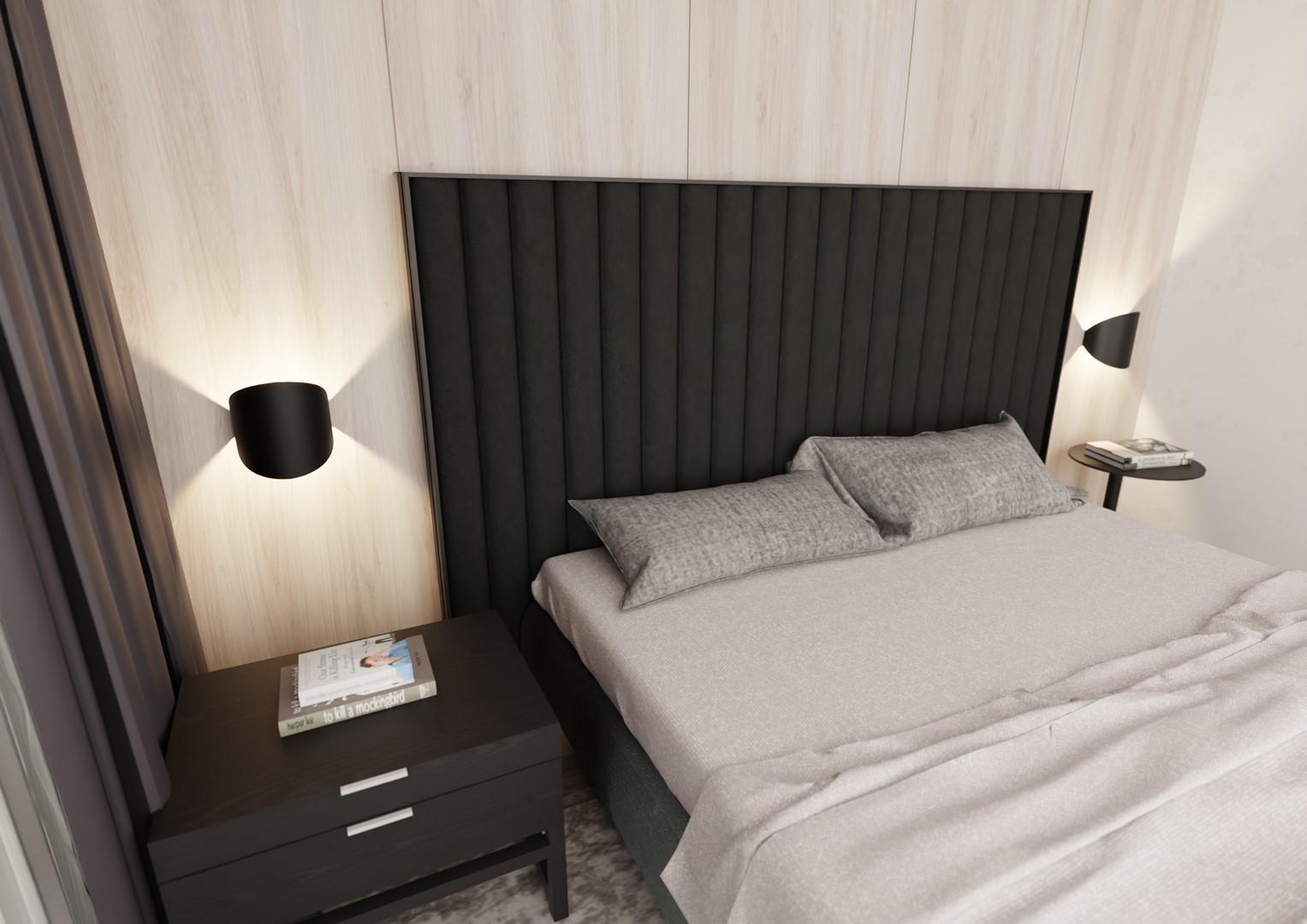 Wandlamp Zonnak Zwart - Afbeelding 5
