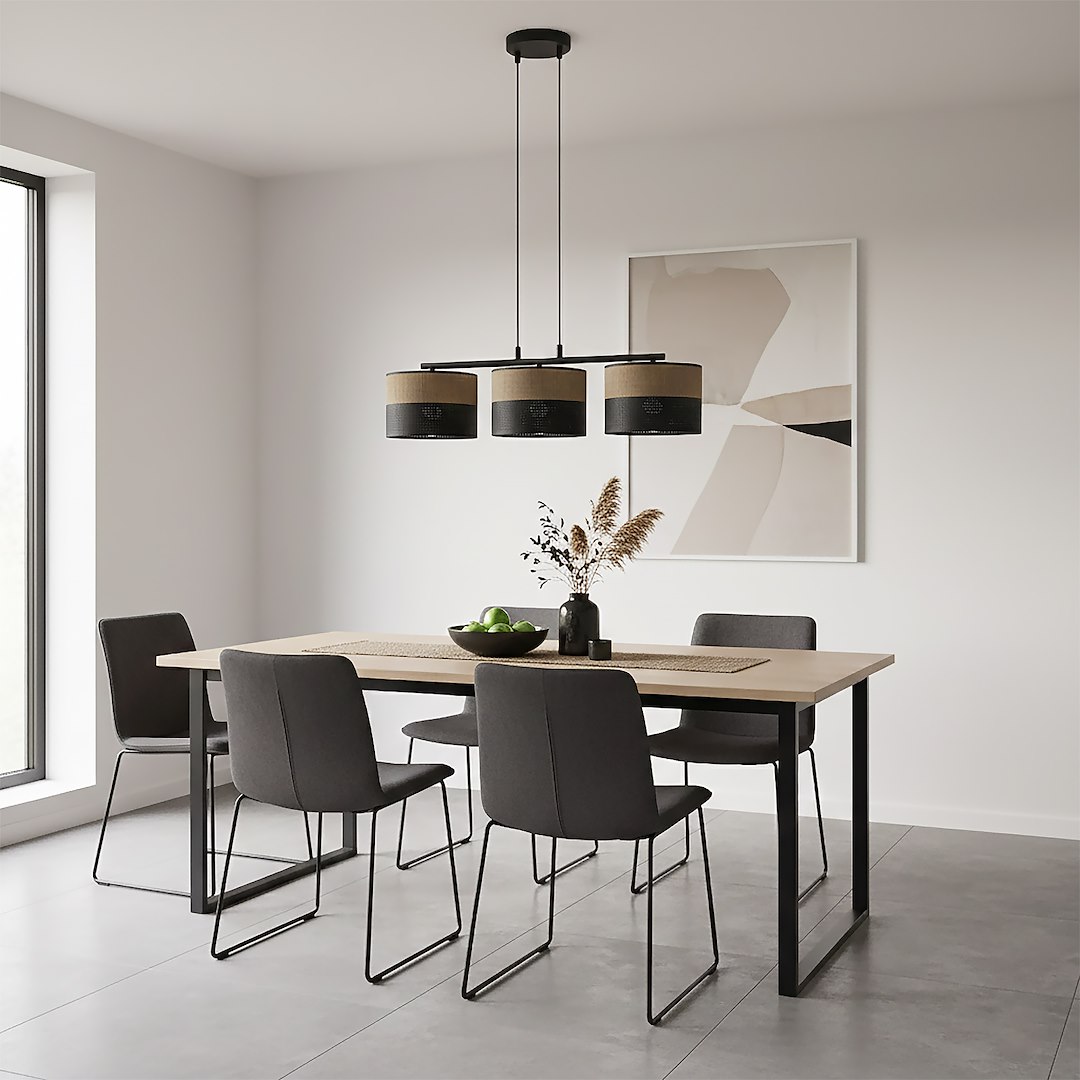 Hanglamp Dausse Zwart Ø20 cm - Afbeelding 5