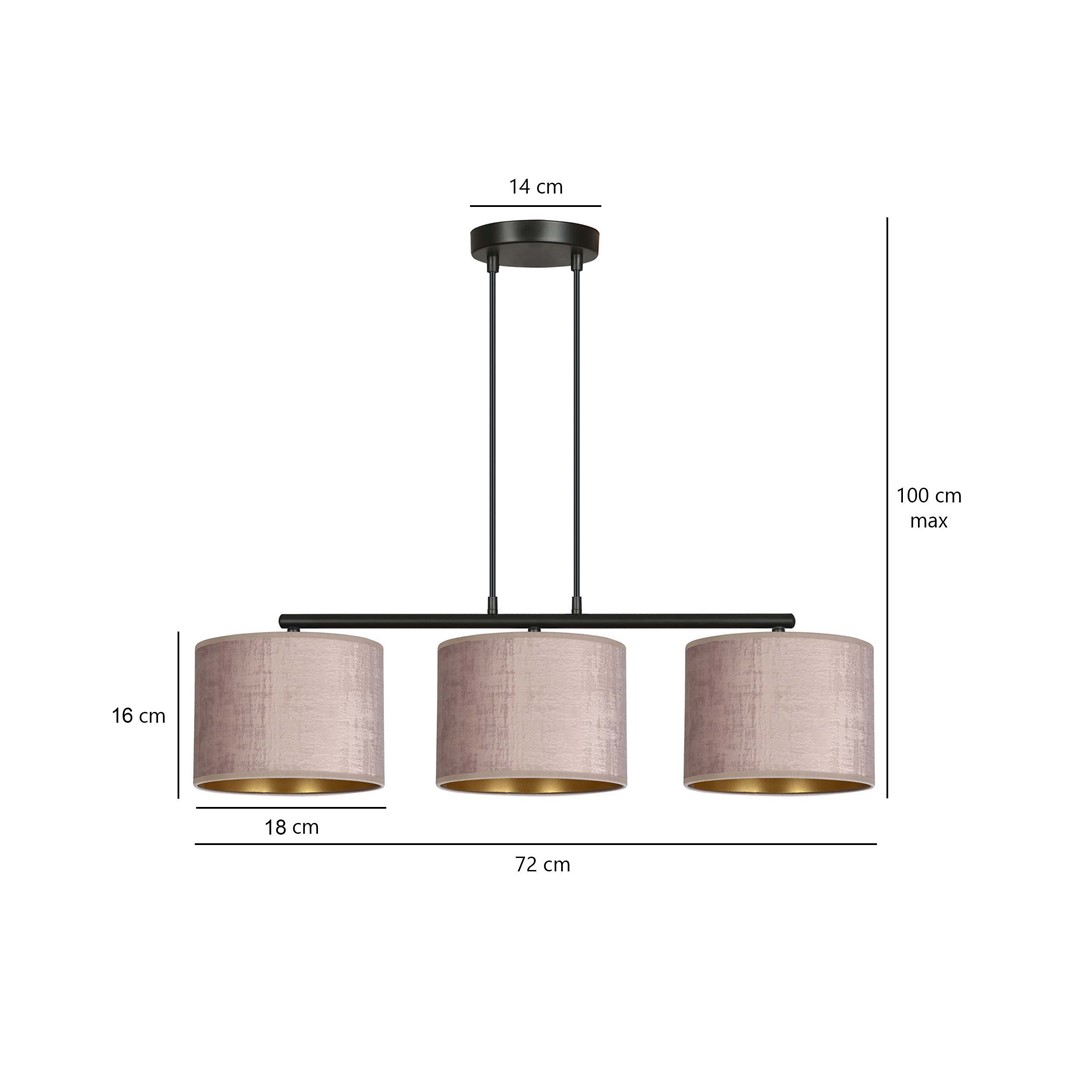 Hanglamp Naumira Zwart Ø20 cm - Afbeelding 5