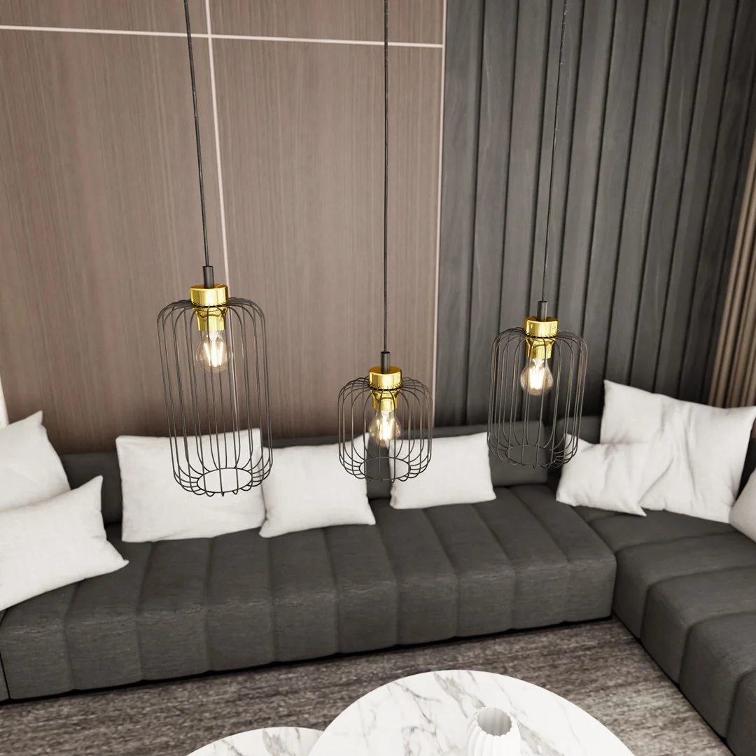 Hanglamp Meernis Zwart Ø16 cm - Afbeelding 5
