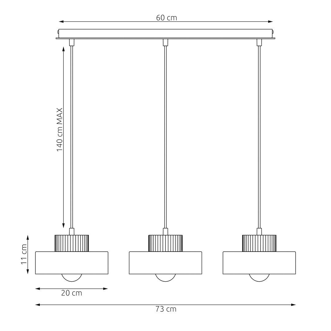 Hanglamp Jobio Beige - Afbeelding 5