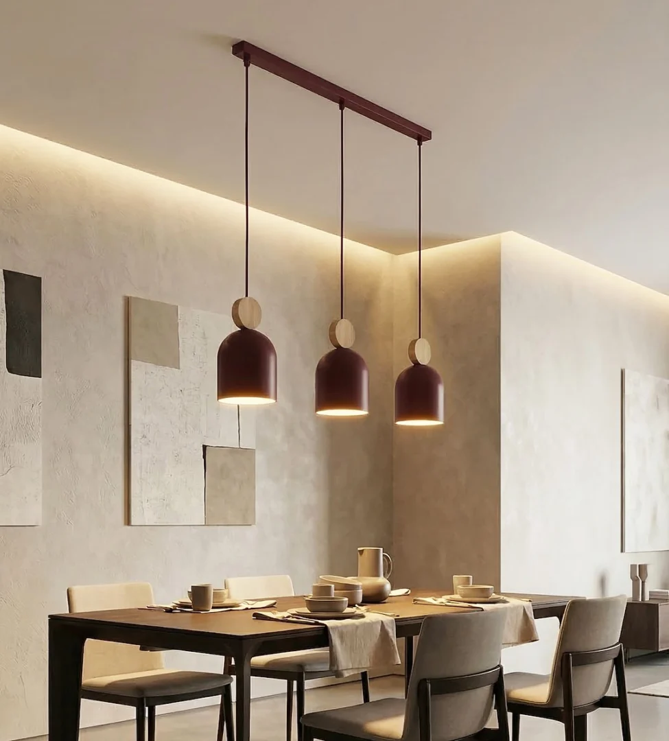 Hanglamp Peenu Bordeaux - Afbeelding 5