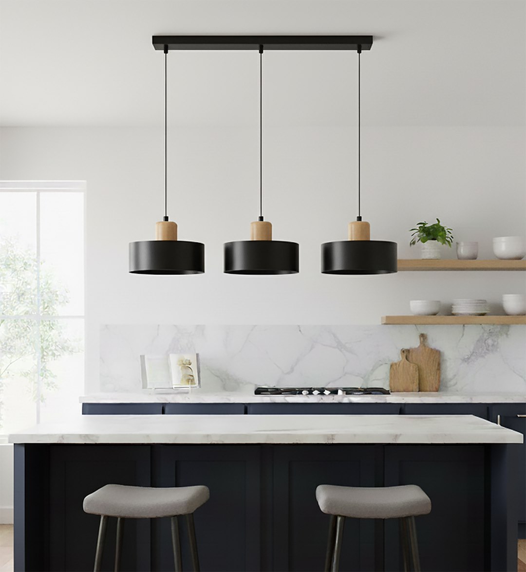 Hanglamp Sloodano Zwart - Afbeelding 5