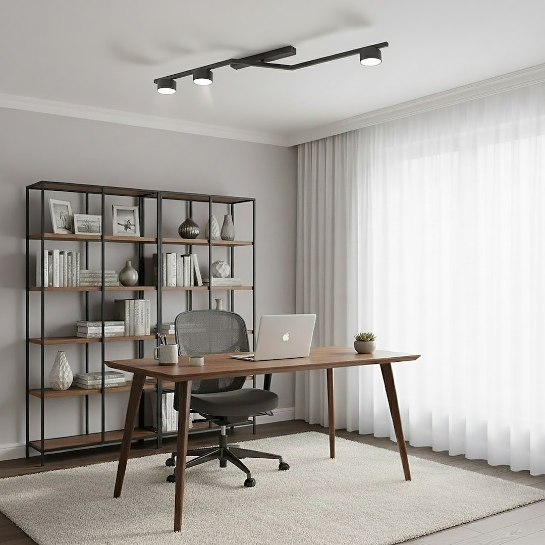 Plafondlamp Hosio Zwart - Afbeelding 5