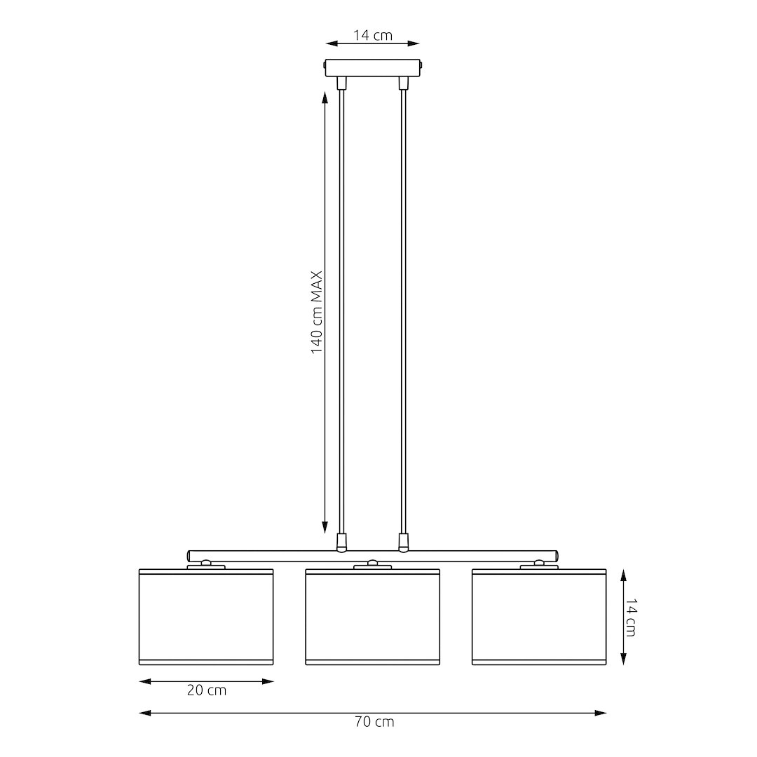 Hanglamp Toommal Grijs Ø20 cm - Afbeelding 5