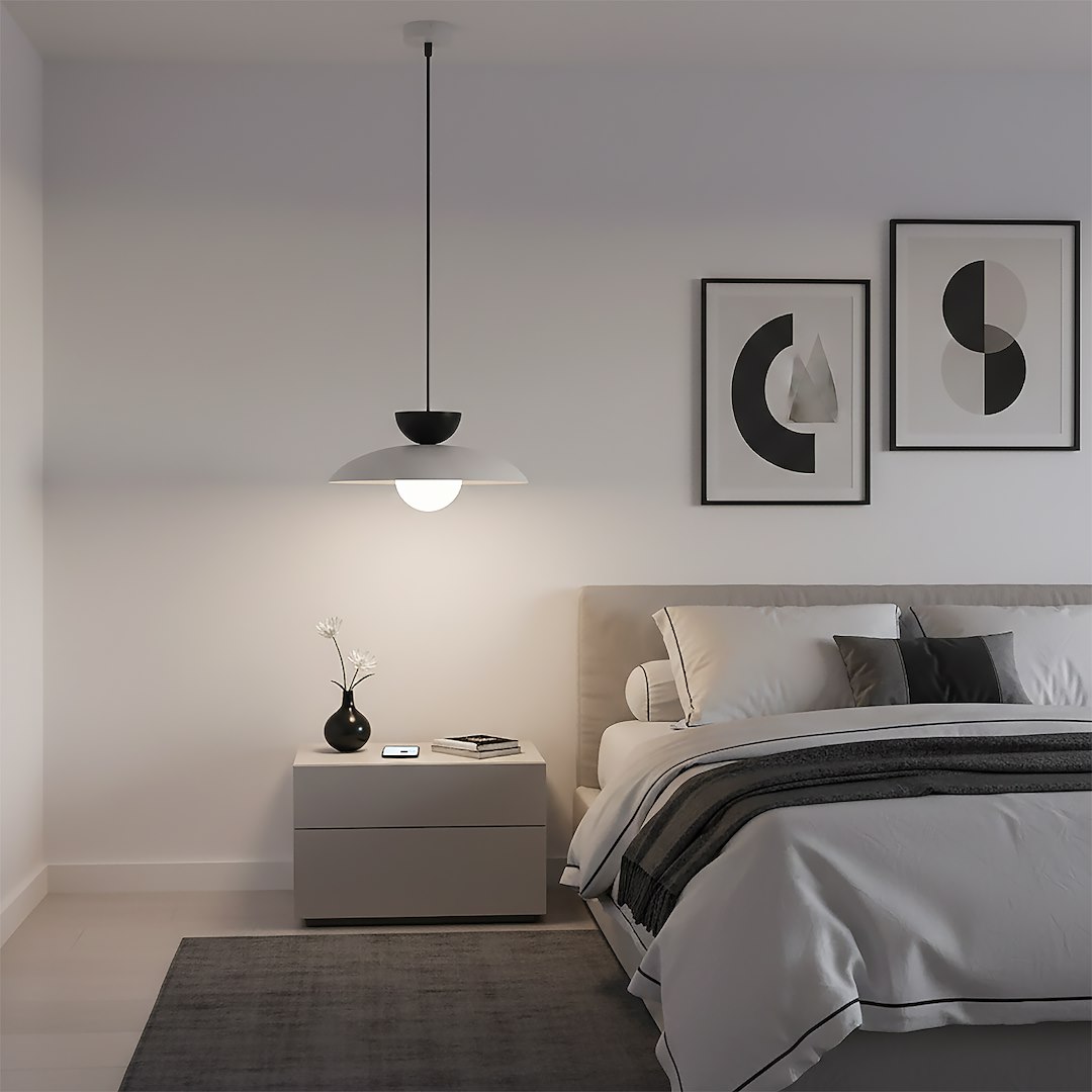 Hanglamp Lardia Grijs Ø10 cm - Afbeelding 5