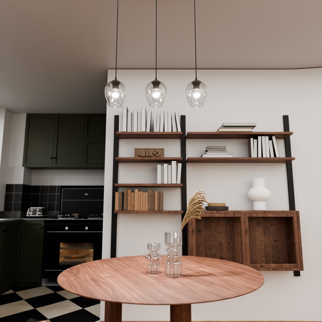 Hanglamp Flimmesta Zwart Ø14 cm - Afbeelding 6