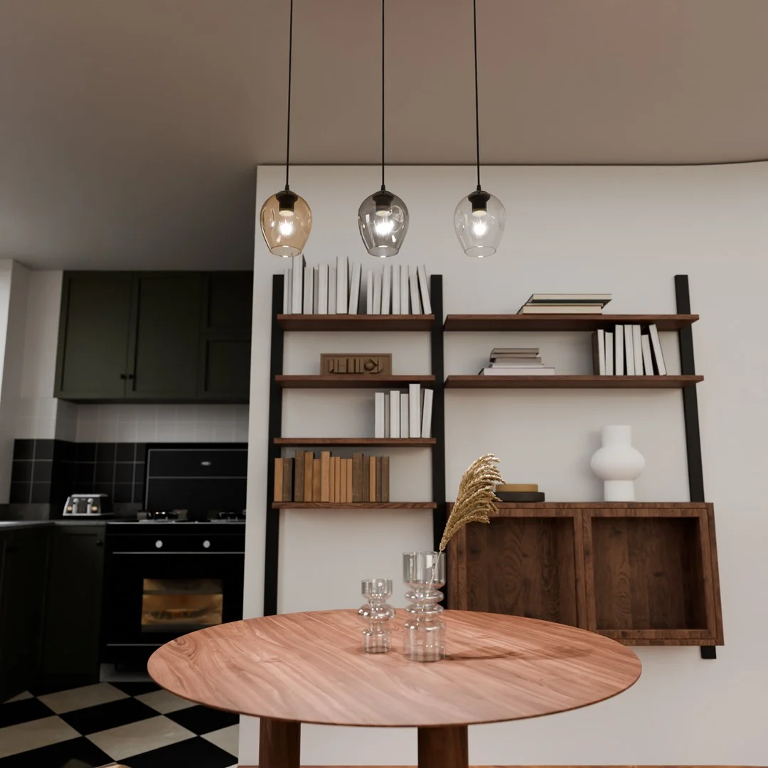 Hanglamp Nerdan Zwart Ø14 cm - Afbeelding 6
