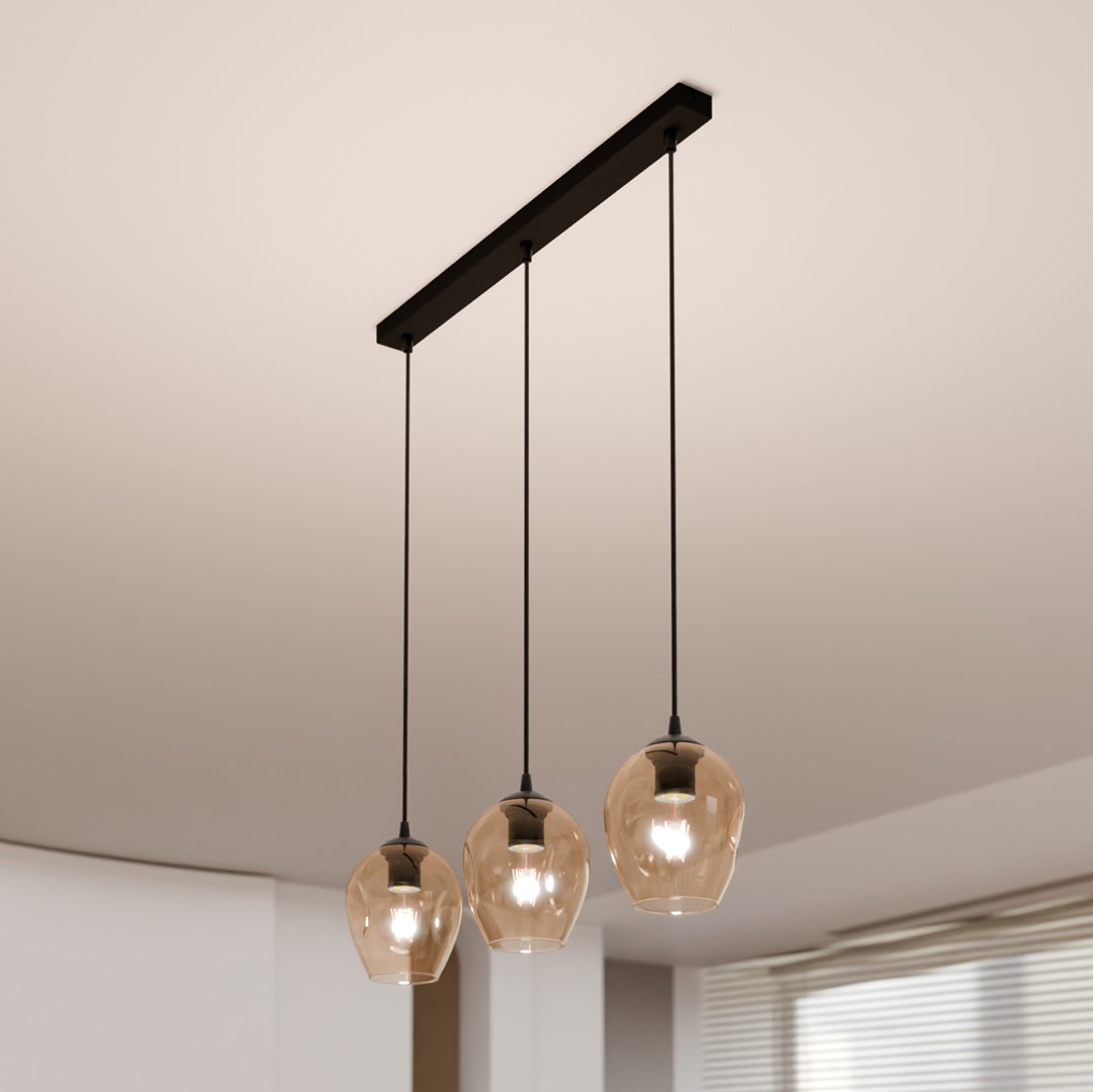 Hanglamp Dordogne Zwart Ø14 cm - Afbeelding 6