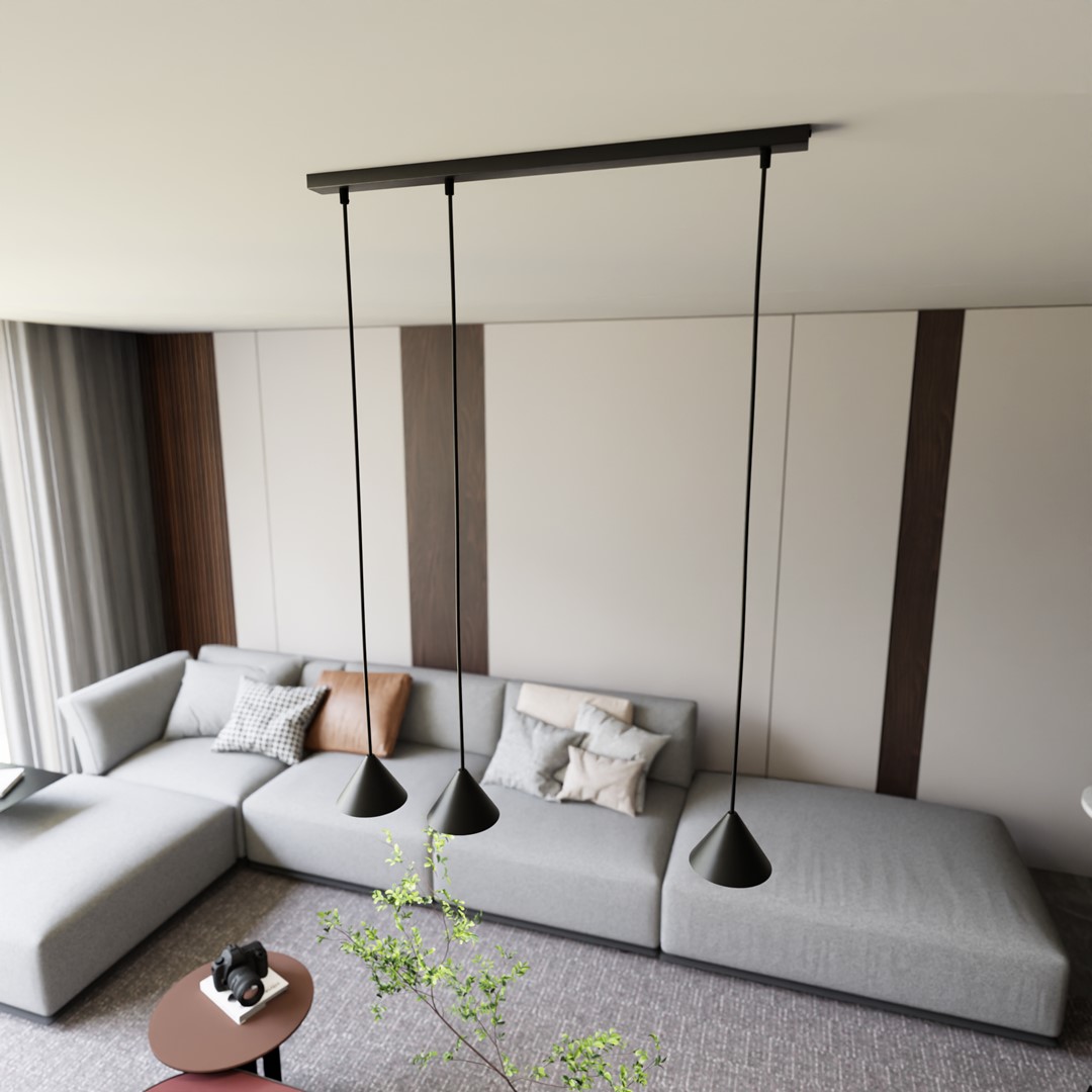 Hanglamp Faubero Zwart - Afbeelding 6
