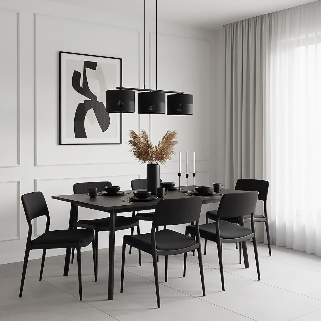 Hanglamp Fluvel Zwart Ø20 cm - Afbeelding 6