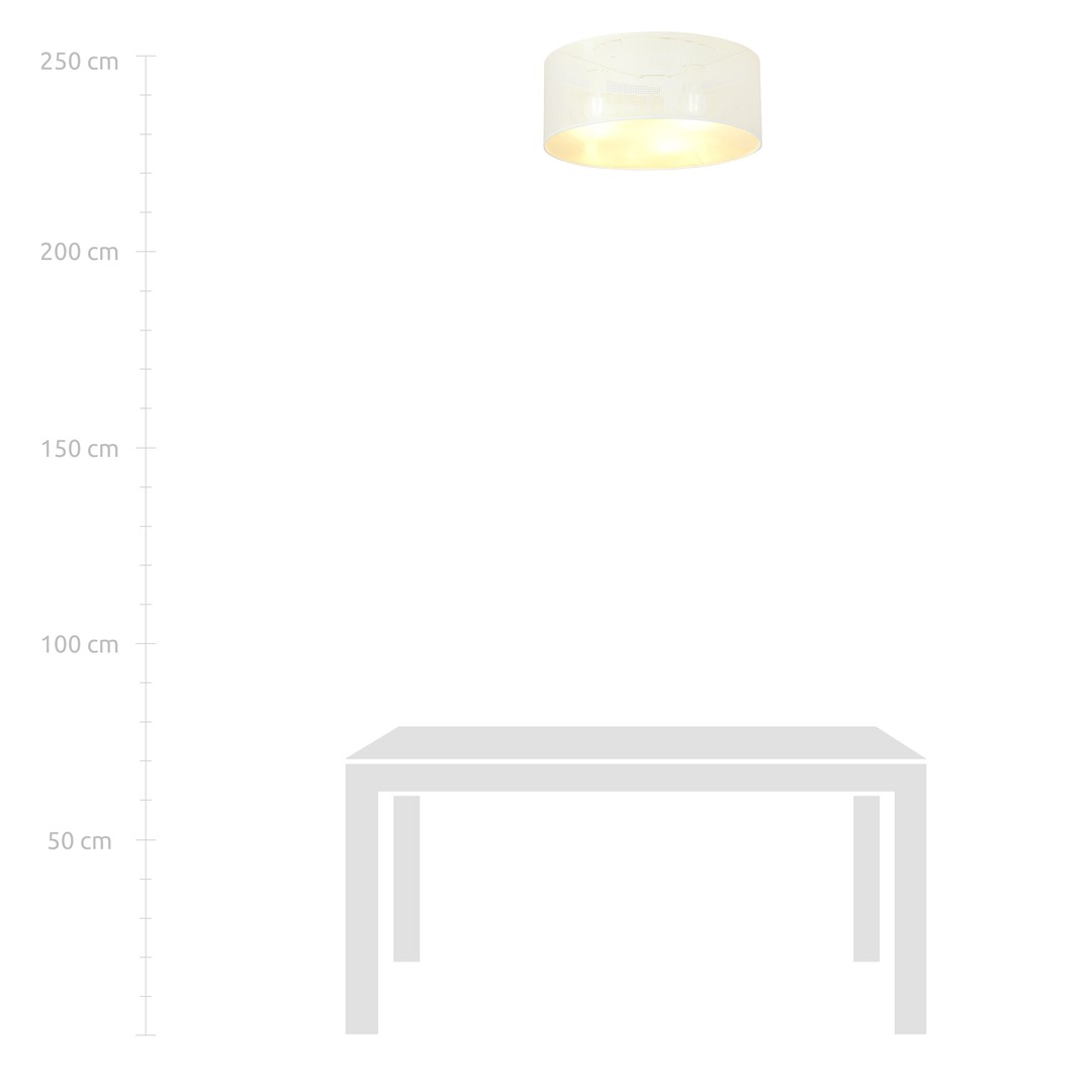 Plafondlamp Numi Zwart Ø50 cm - Afbeelding 6