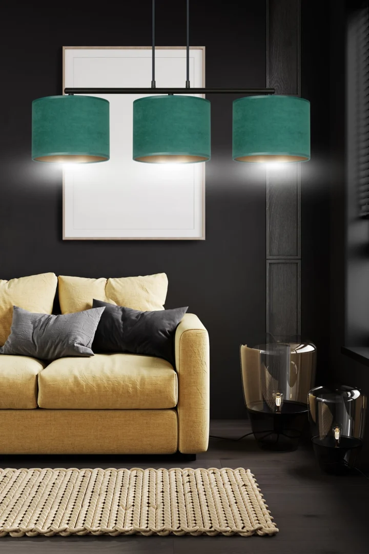 Hanglamp Zulline Zwart Ø20 cm - Afbeelding 6