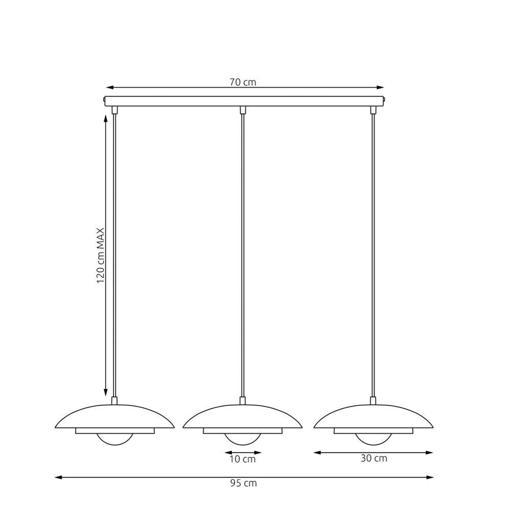 Hanglamp Pibero Zwart Ø10 cm - Afbeelding 6