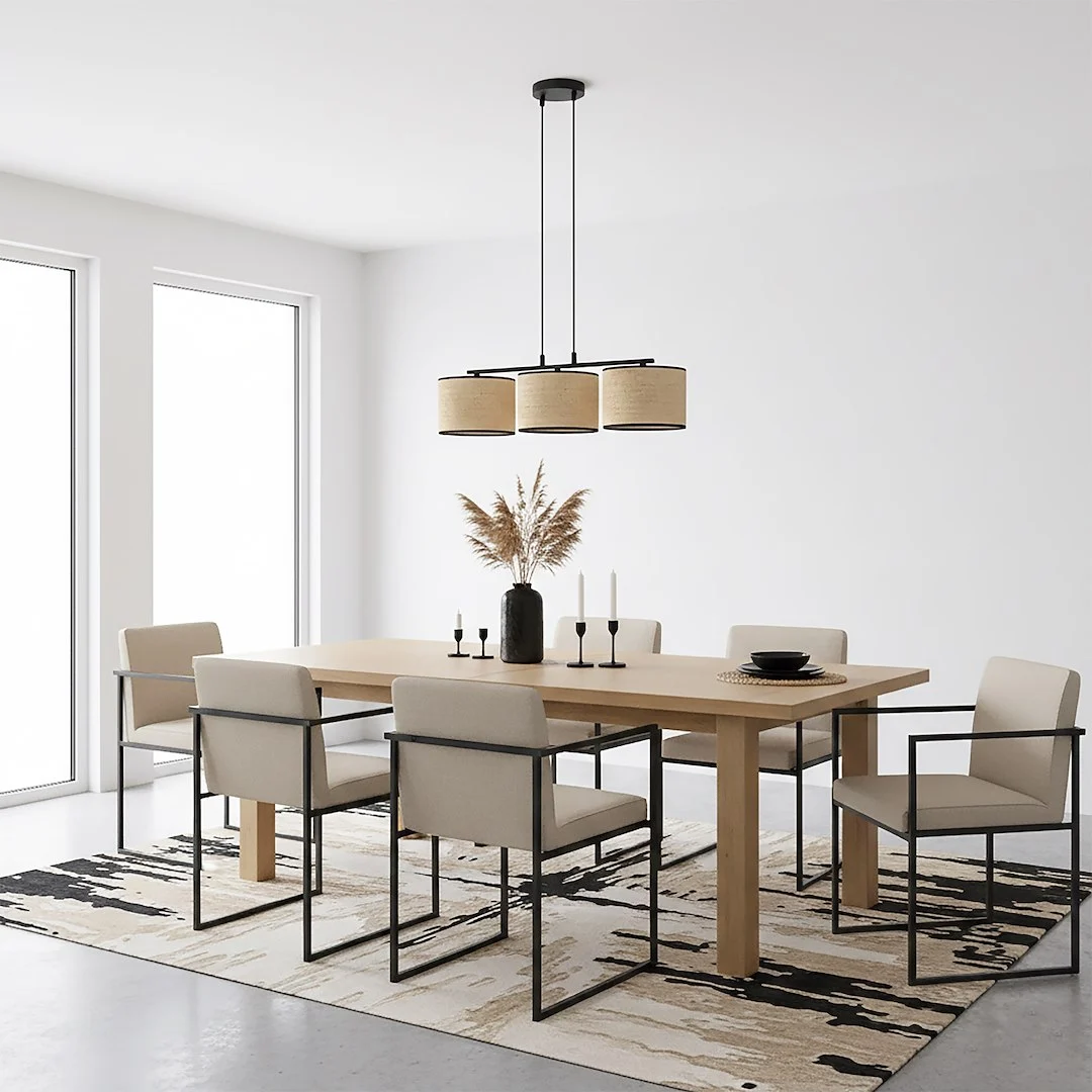 Hanglamp Siennano Zwart Ø20 cm - Afbeelding 6