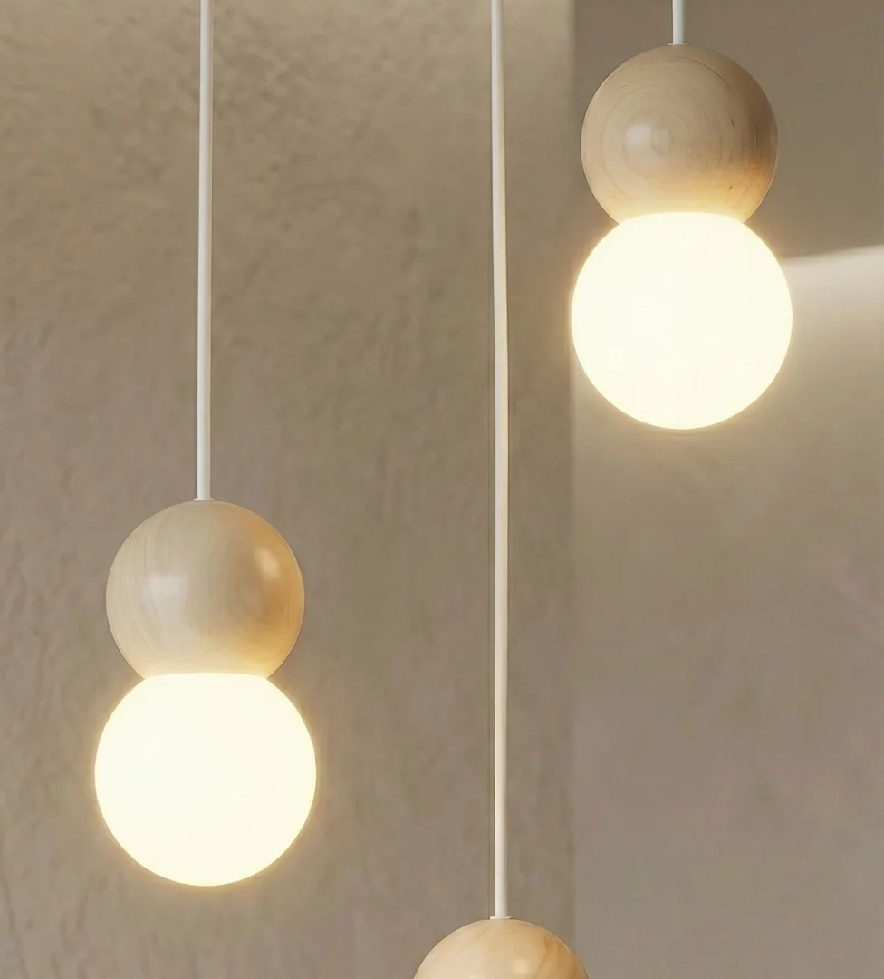 Hanglamp Cummero Wit Ø10 cm - Afbeelding 6