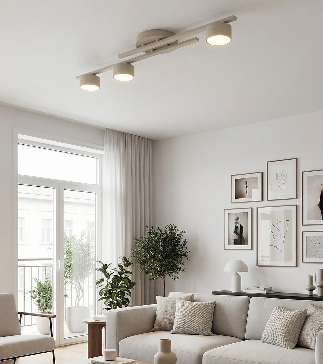 Plafondlamp Meensund Beige - Afbeelding 6