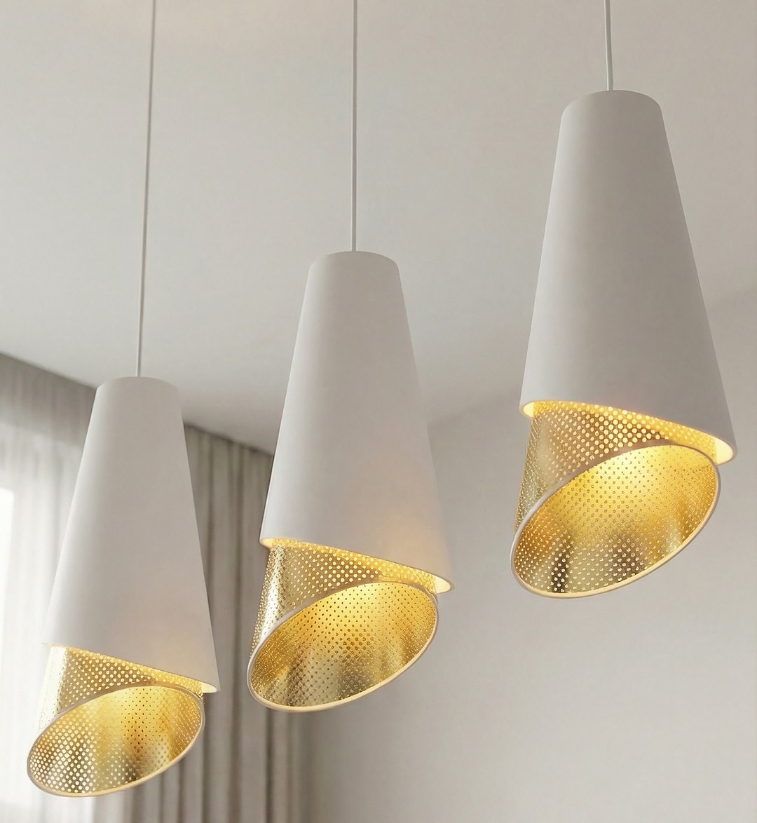Hanglamp Tasum Wit Ø20 cm - Afbeelding 6