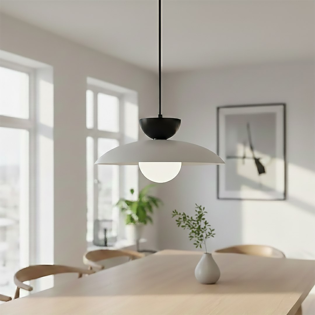 Hanglamp Lardia Grijs Ø10 cm - Afbeelding 6