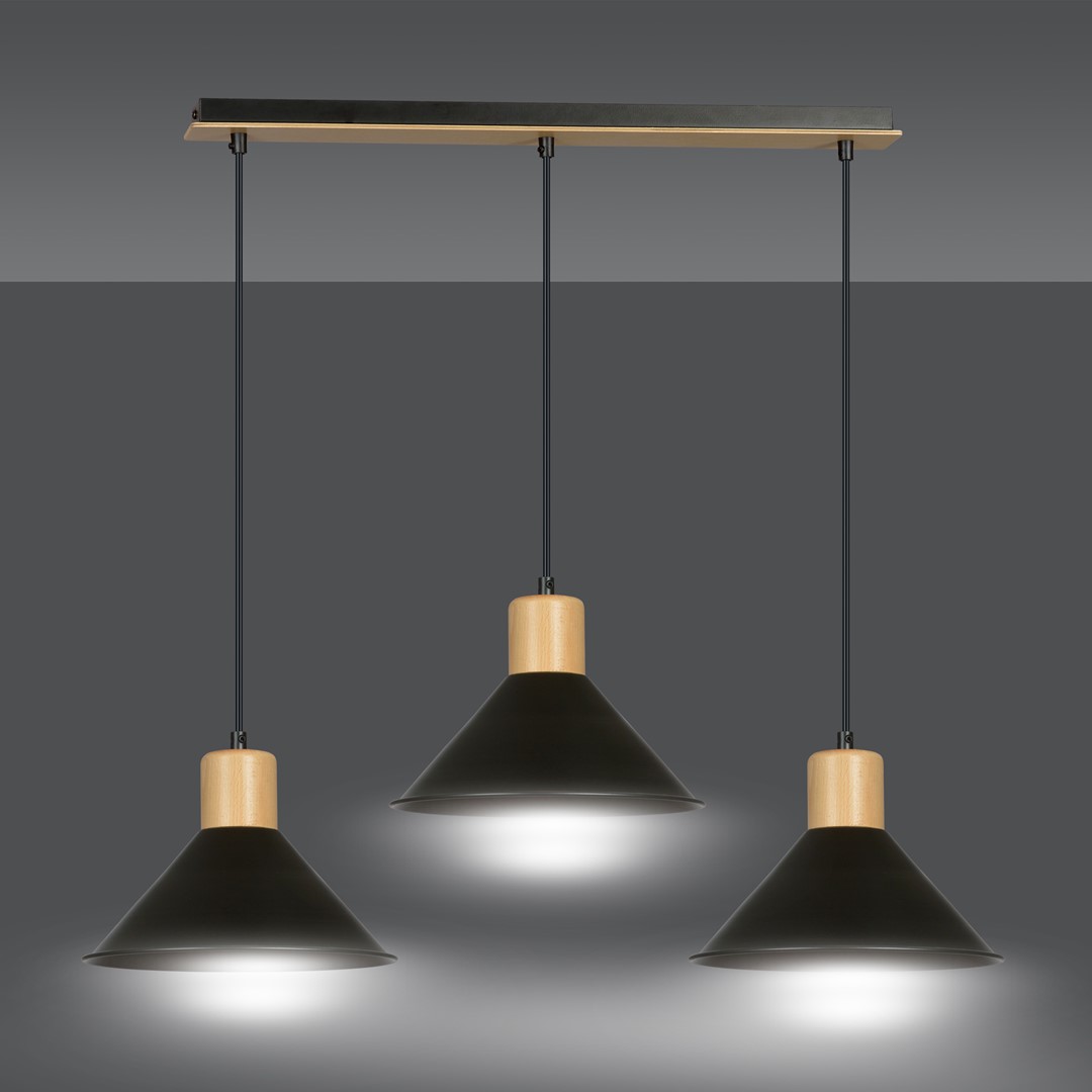 Hanglamp Moorrund Zwart - Afbeelding 6