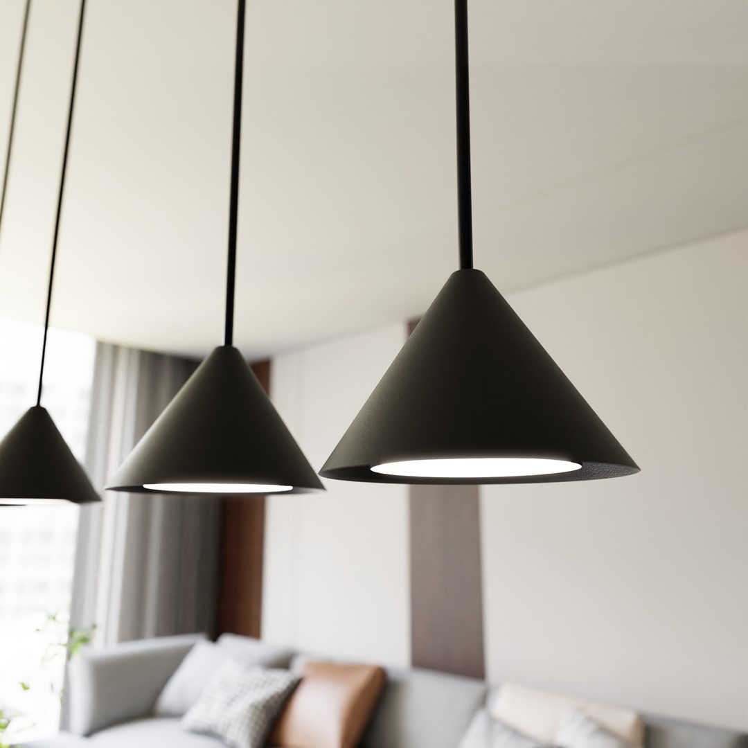 Hanglamp Faubero Zwart - Afbeelding 7