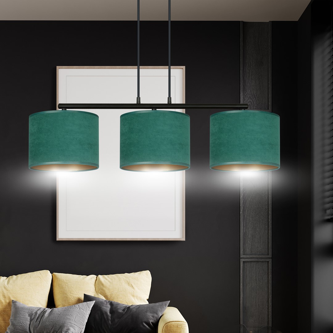 Hanglamp Zulline Zwart Ø20 cm - Afbeelding 7
