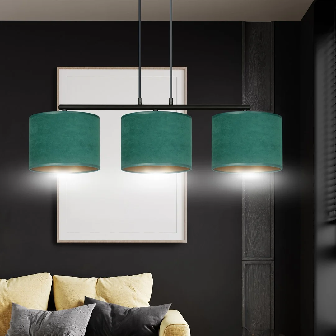 Hanglamp Zulline Zwart Ø20 cm - Afbeelding 7