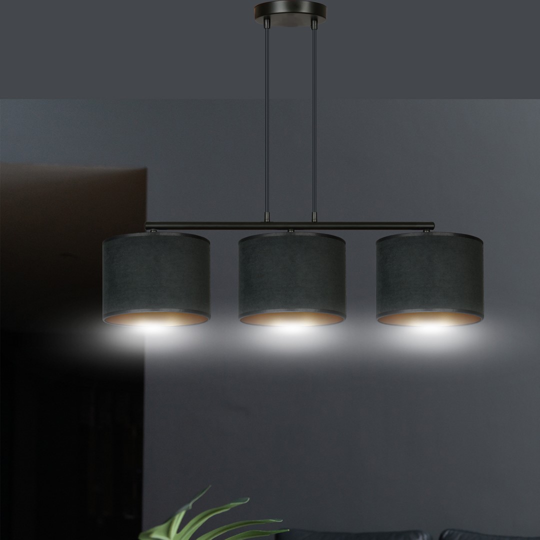 Hanglamp Faadund Zwart Ø20 cm - Afbeelding 7