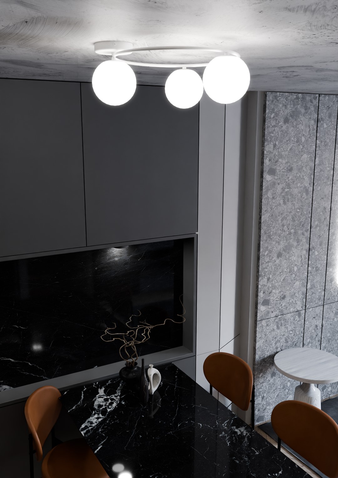 Plafondlamp Tolena Wit Ø14 cm - Afbeelding 7