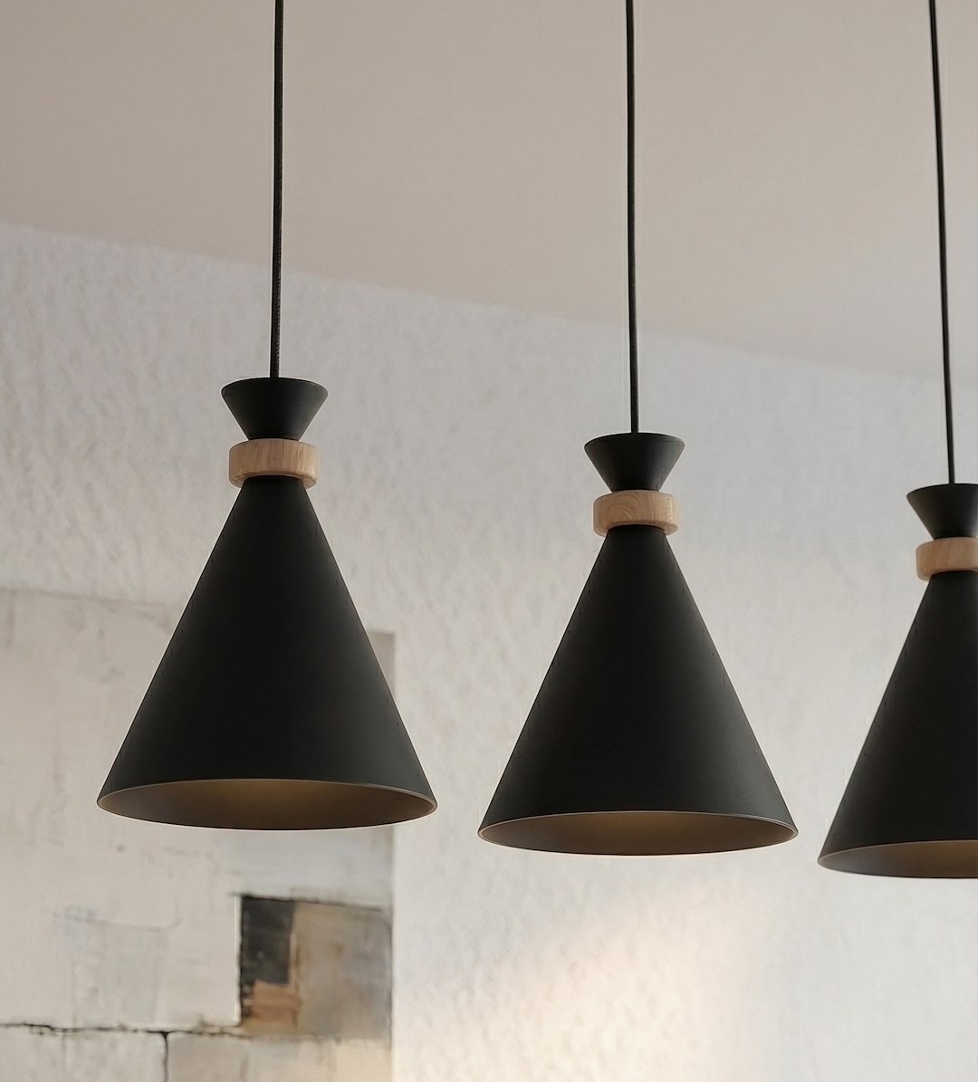 Hanglamp Ponik Zwart - Afbeelding 7