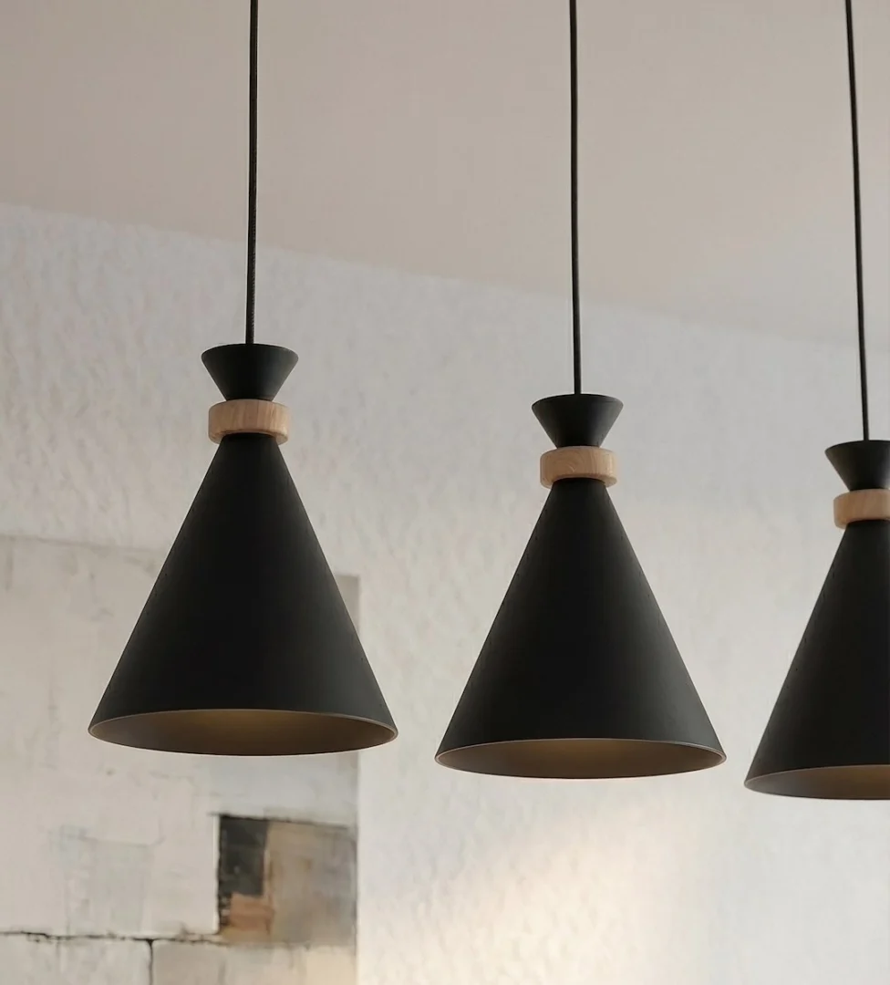 Hanglamp Ponik Zwart - Afbeelding 7