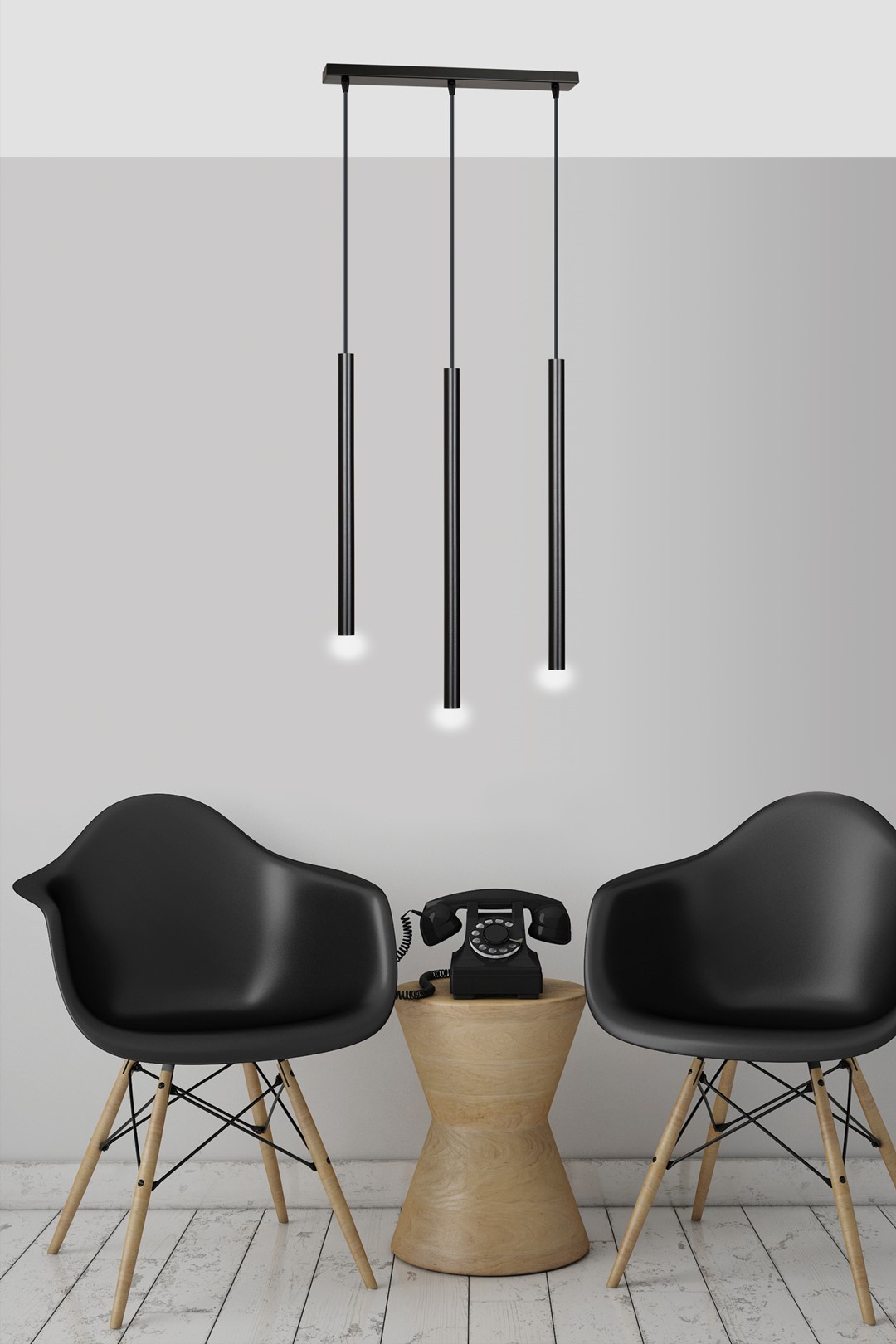 Hanglamp Jeilano Zwart - Afbeelding 7