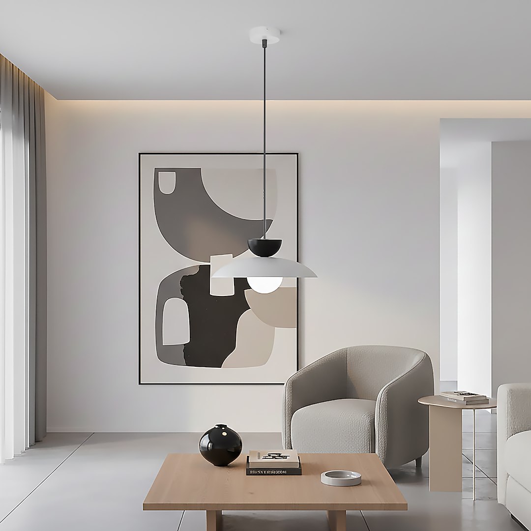Hanglamp Lardia Grijs Ø10 cm - Afbeelding 7