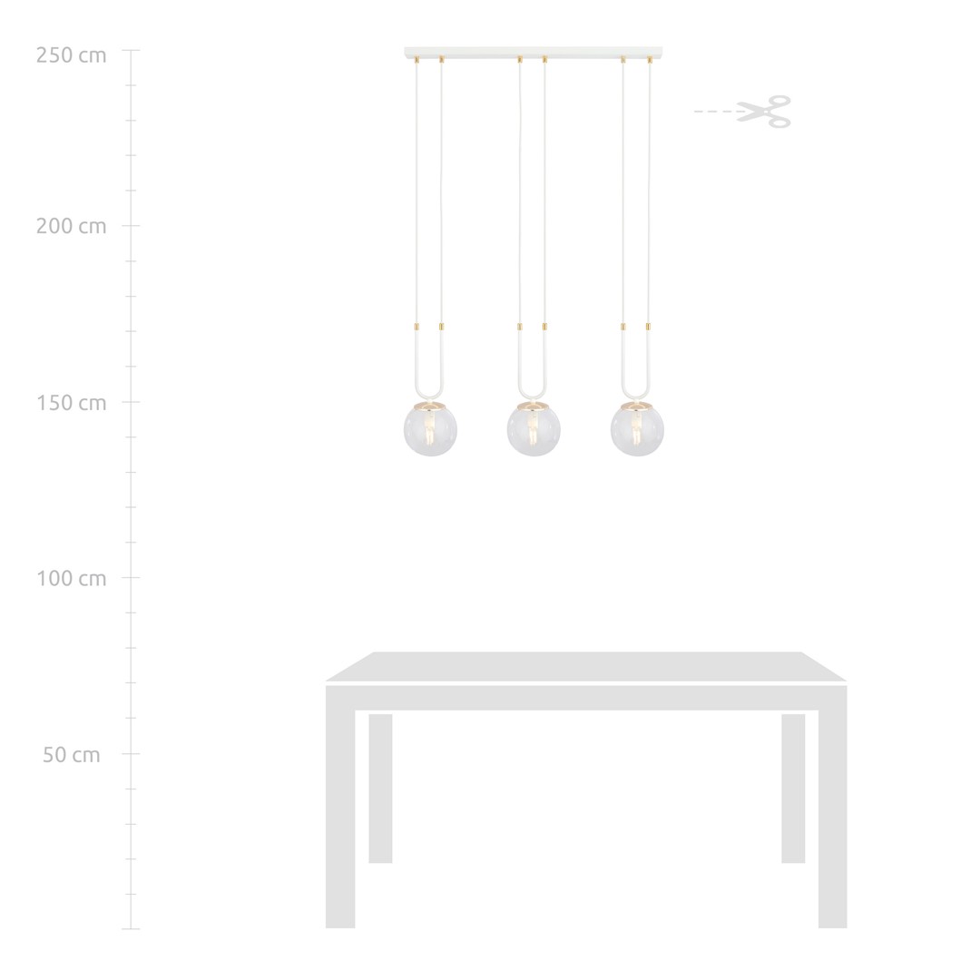 Hanglamp Poosan Wit Ø14 cm - Afbeelding 7