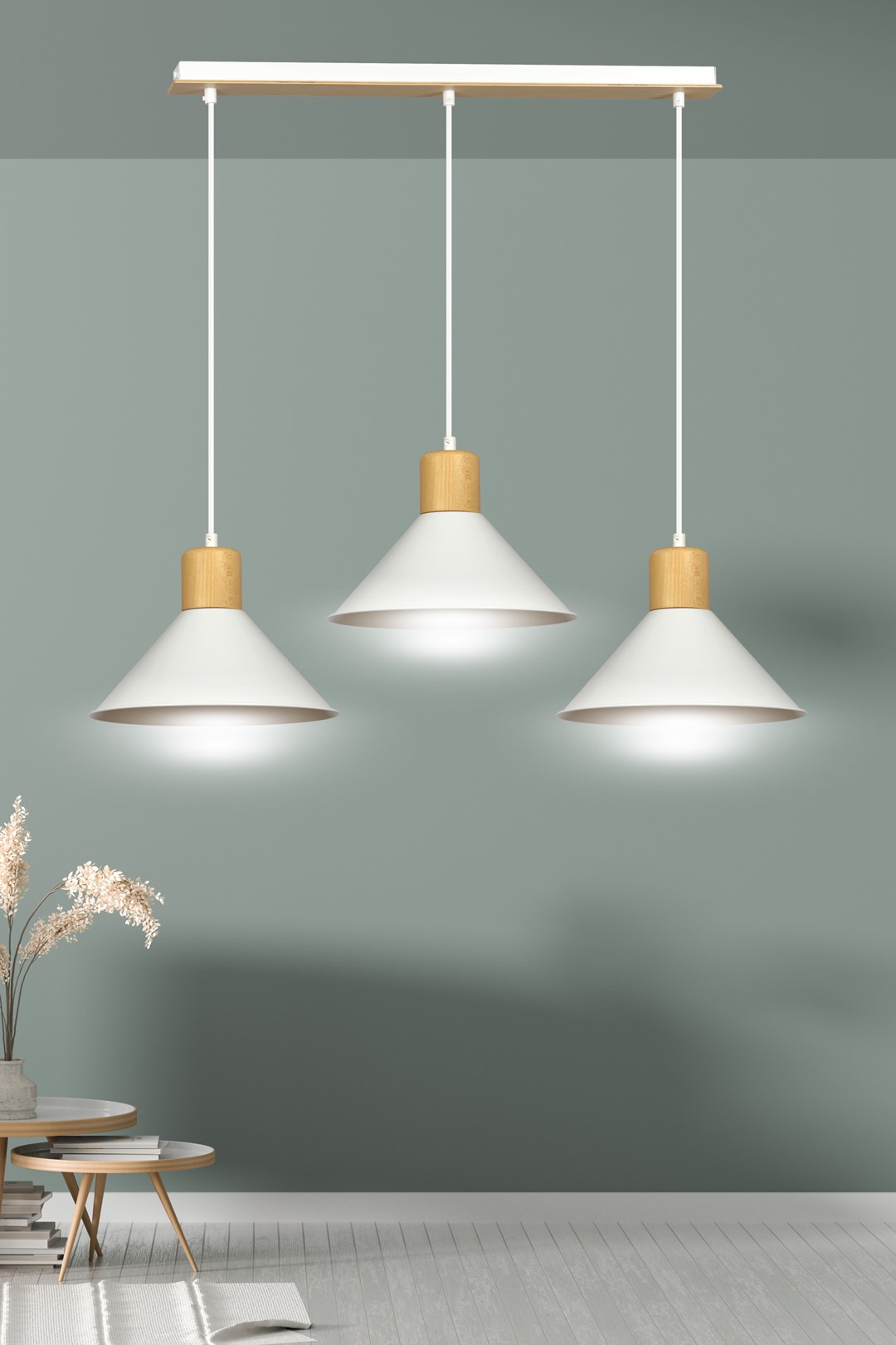 Hanglamp Griennio Wit - Afbeelding 7