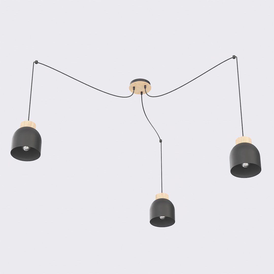Hanglamp Braalvena Zwart - Afbeelding 7