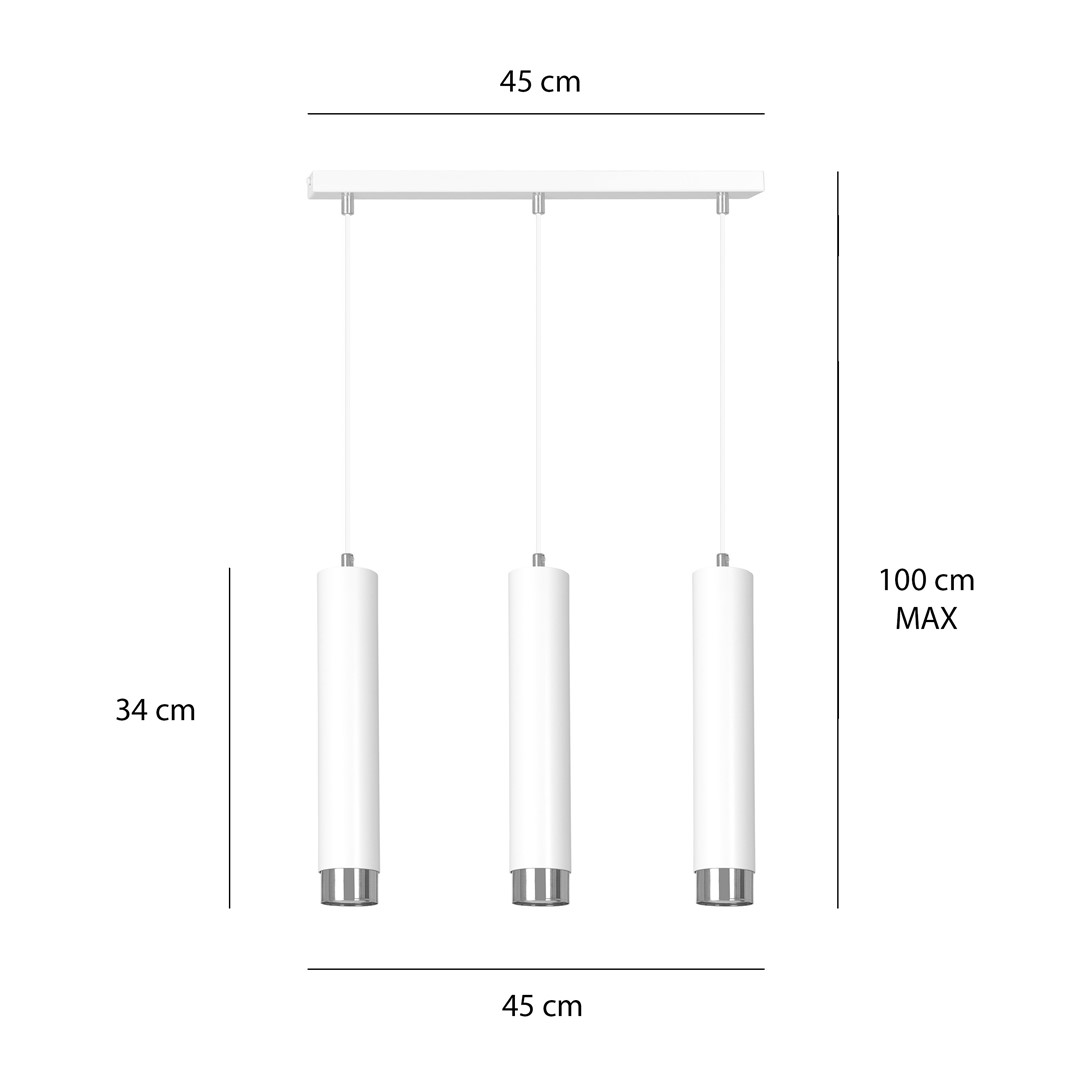 Hanglamp Slauskas Wit - Afbeelding 8