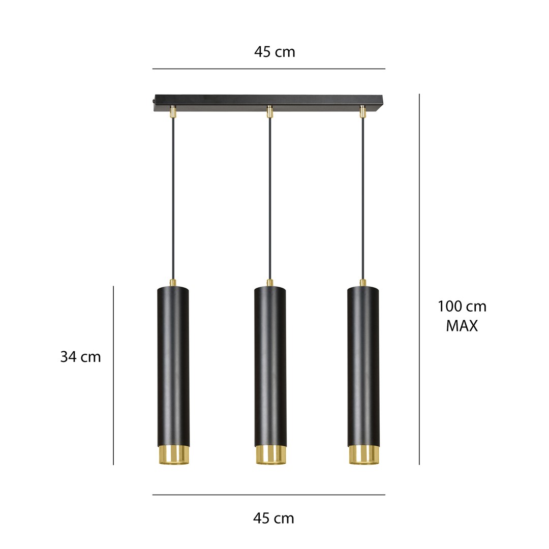 Hanglamp Interlaken Zwart - Afbeelding 8