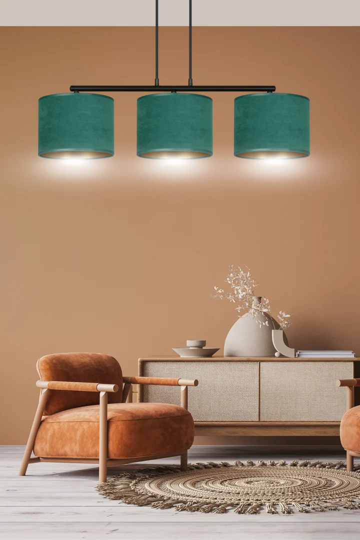 Hanglamp Zulline Zwart Ø20 cm - Afbeelding 8