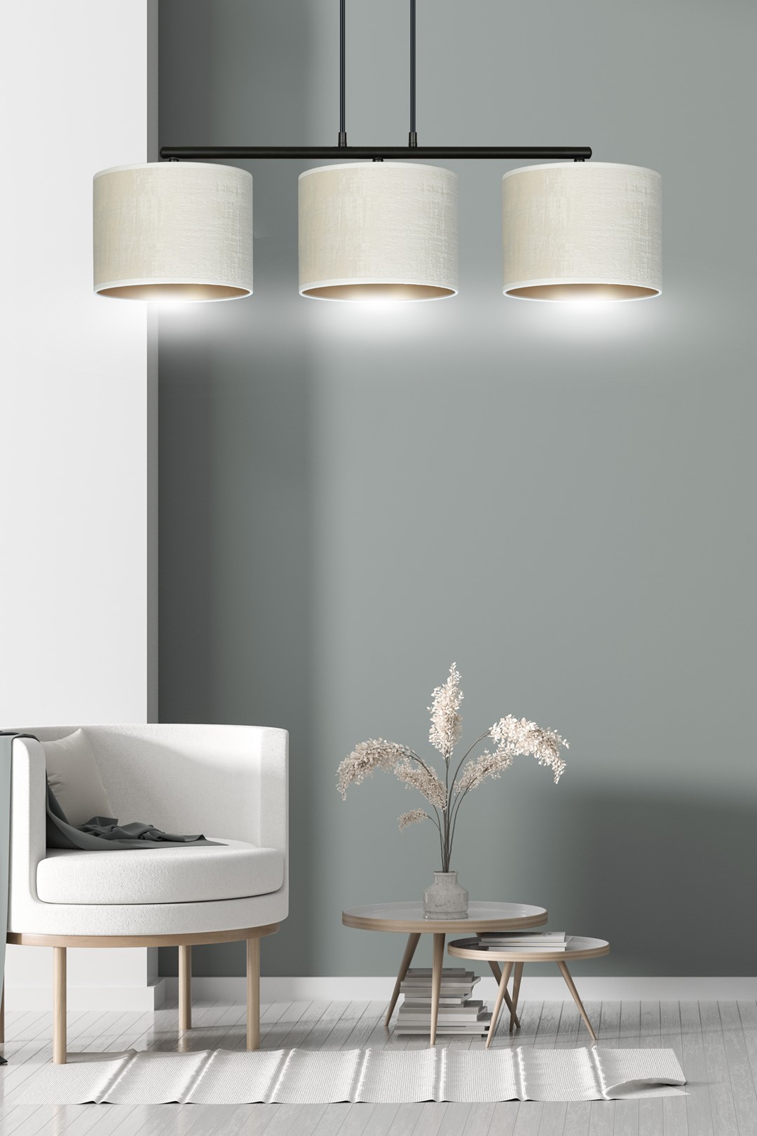 Hanglamp Vaansia Zwart Ø20 cm - Afbeelding 8