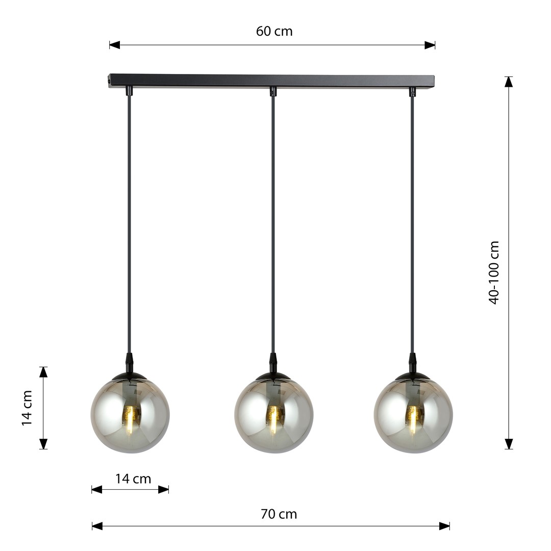 Hanglamp Girmer Zwart Ø14 cm - Afbeelding 8